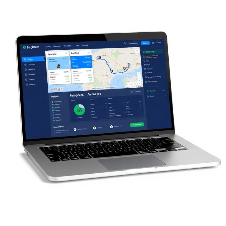Taxi and car rental booking platform dashboard built by ElevateCode Digital